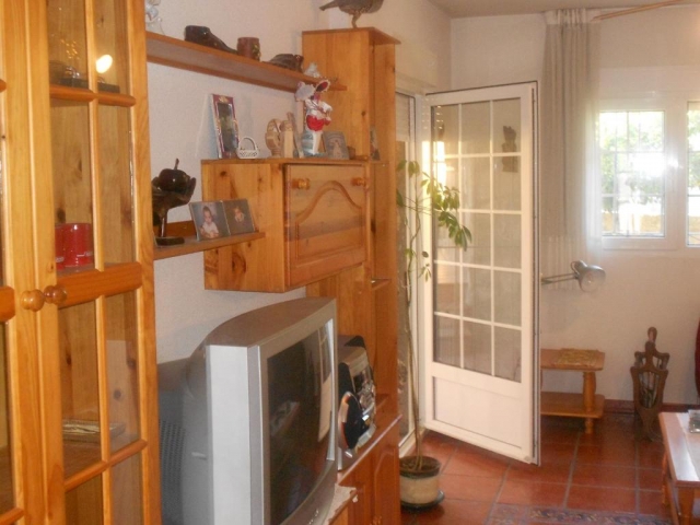 Sala amplia y tele