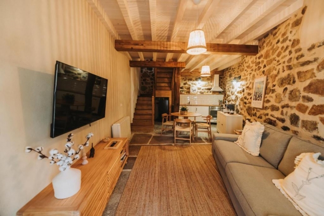Sala agradable con sillones