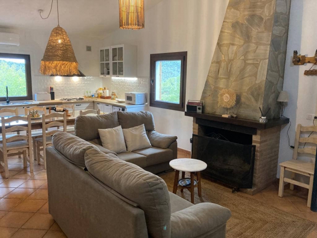 Sala de estar con cocina