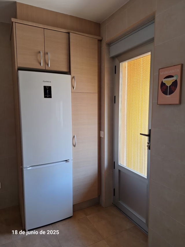 Cocina con salida al exterior
