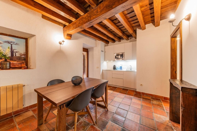 Bajo cocina agradable