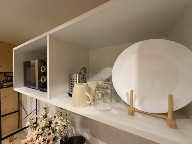 Ollo cocina con menaje