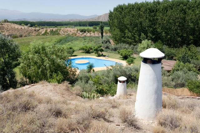 Vistas de la piscina