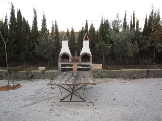 Vistas de la barbacoa