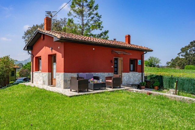 Amplio exterior de la casa