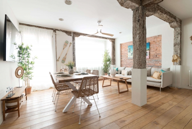 Sala agradable con tele 