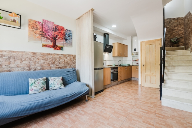 Sala junto a la cocina