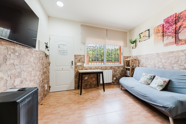 Sala con sofa cama