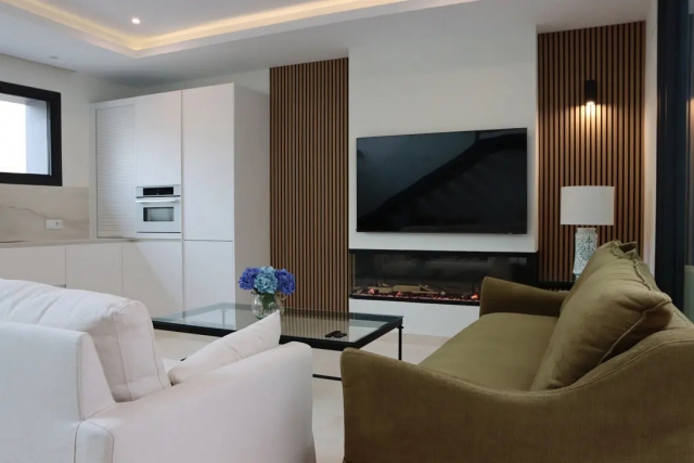 Sala amplia junto a la cocina