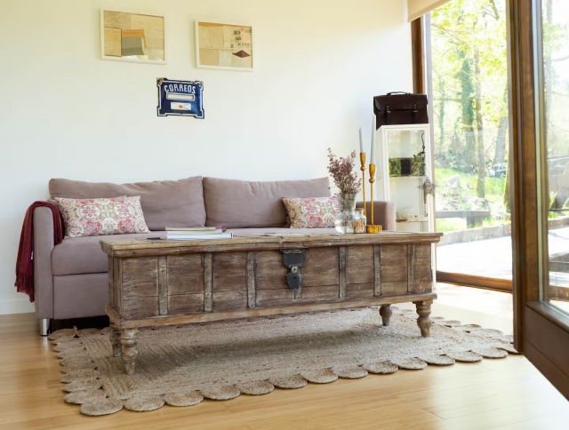 Sala amplia con vistas 