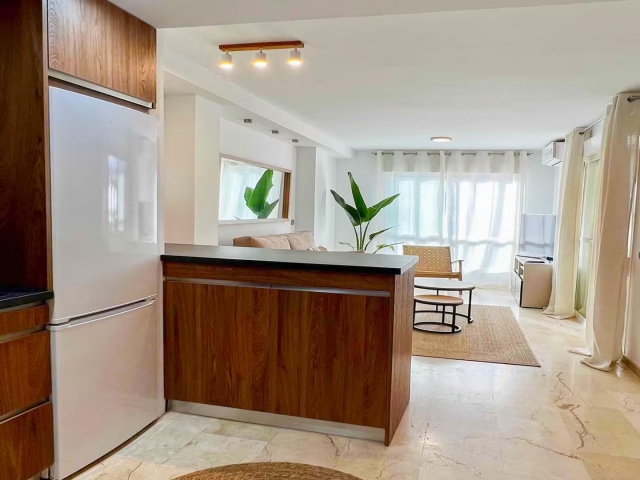 Cocina al lado del salon 