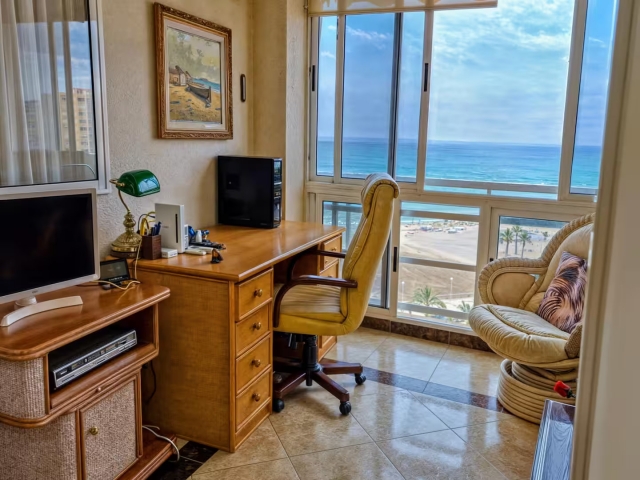 Sala de estar con vistas