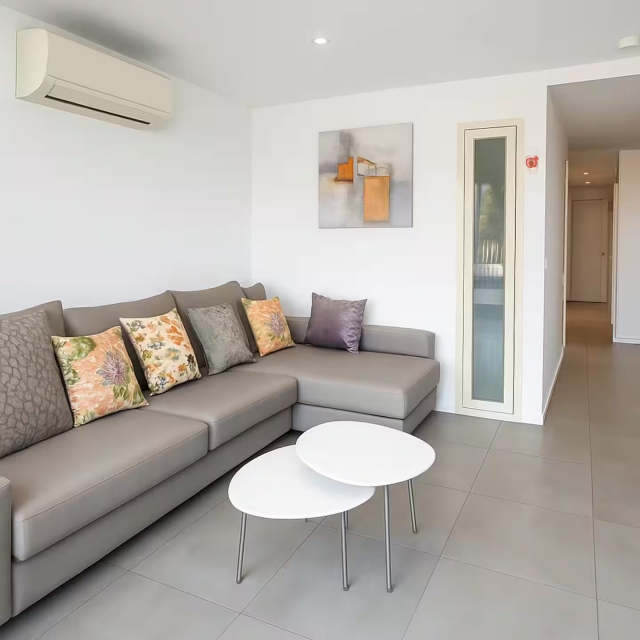 Sala de estar con sillones