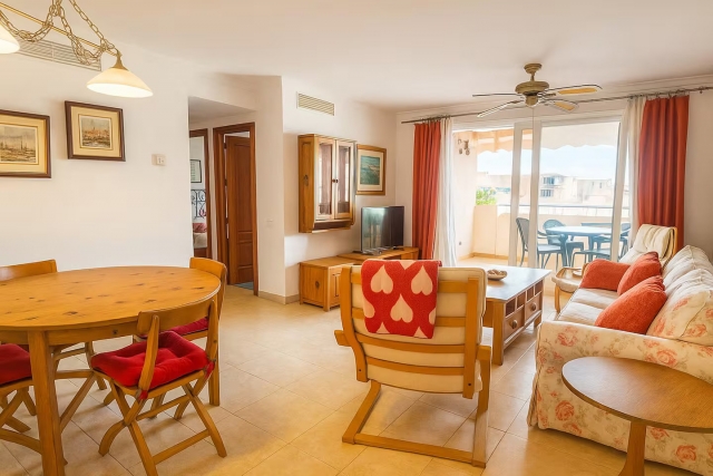 Sala agradable con tele