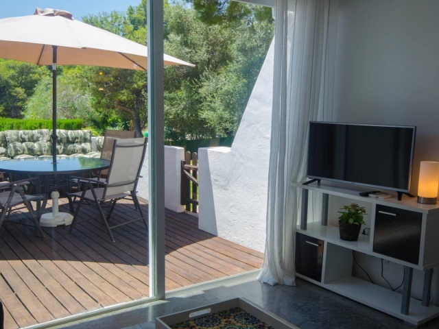 Sala amplia y vistas