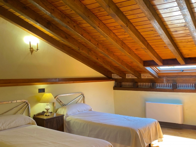 Dormitorio abuhardillado