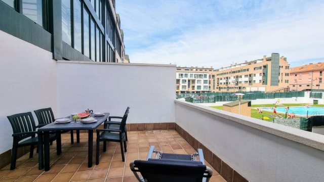 Amplia terraza privada