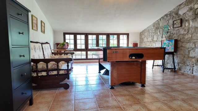 Salita de ocio con billar