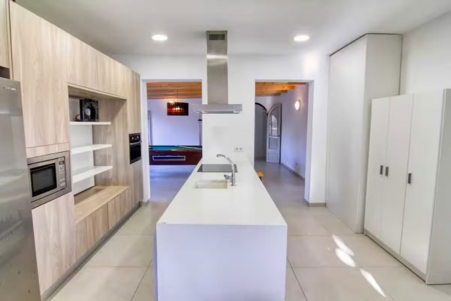 Cocina americana con isla