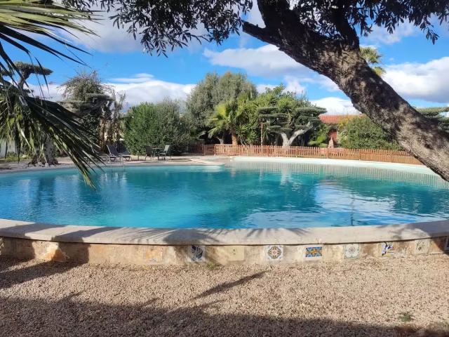 Vistas de la piscina