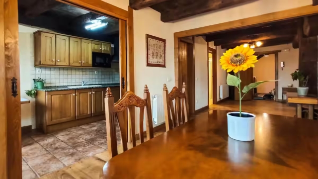 Cocina vista desde el salon 