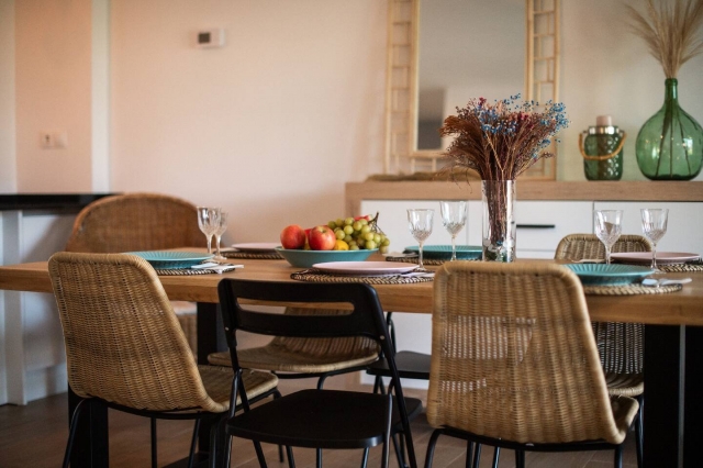 Sala de estar y mesa