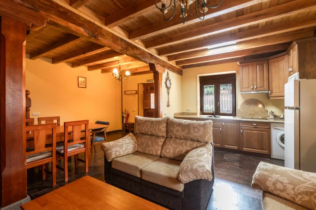 Sala de estar con cocina