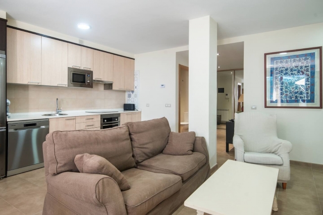 Sala de estar y cocina