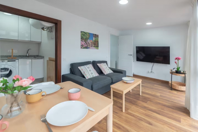 Sala agradable con tele