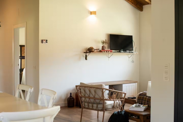 Sala de estar con tele