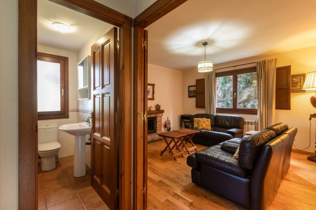 Sala de estar desde fuera