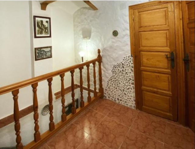 Pasillo en la planta alta