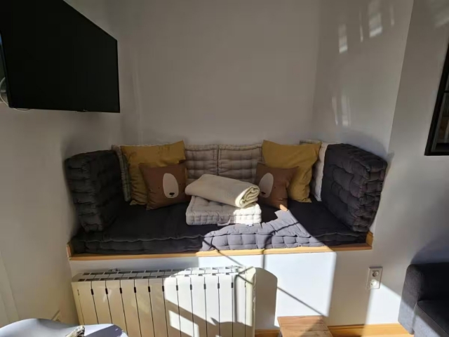 Sala de estar y detalle