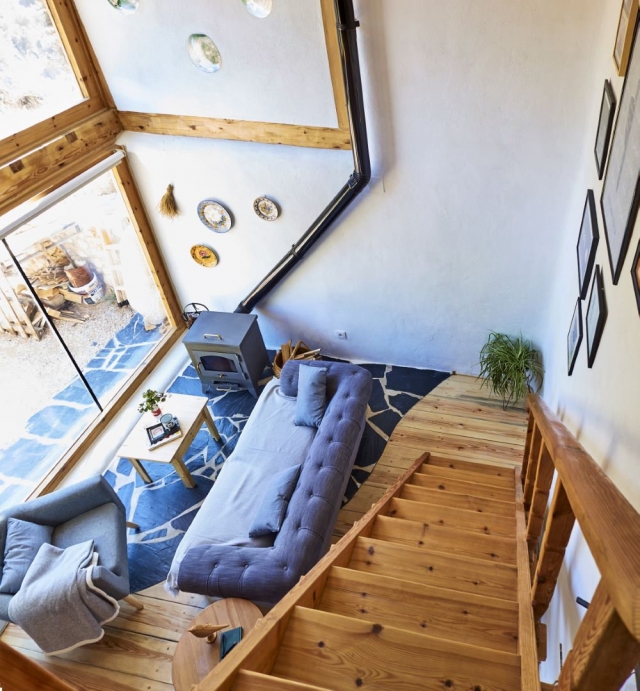 Sala desde la escalera