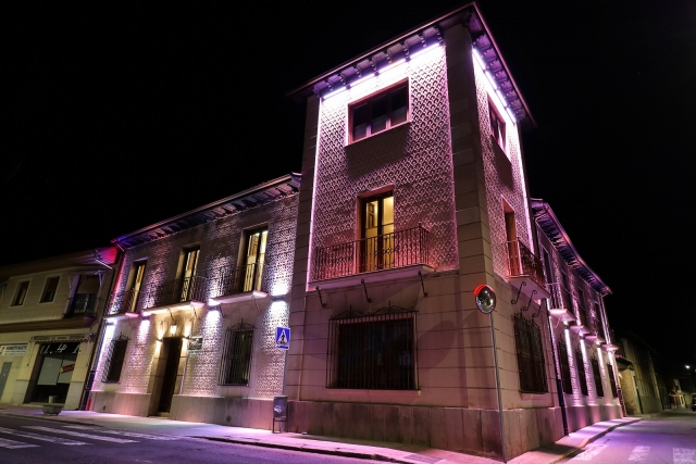 Amplias vistas de la fachada