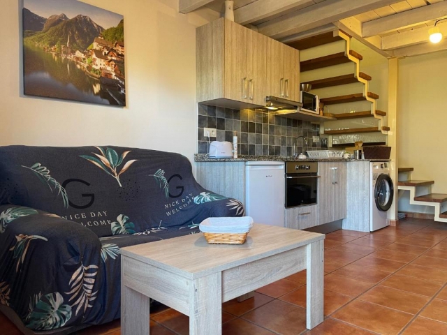 Cocina junto a la sala