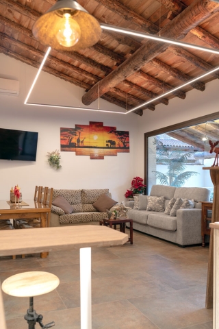 Sala de estar con tele