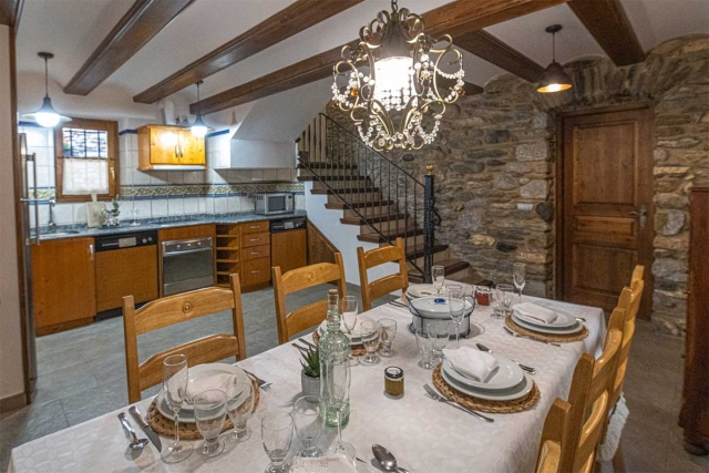 cocina comedor amplia