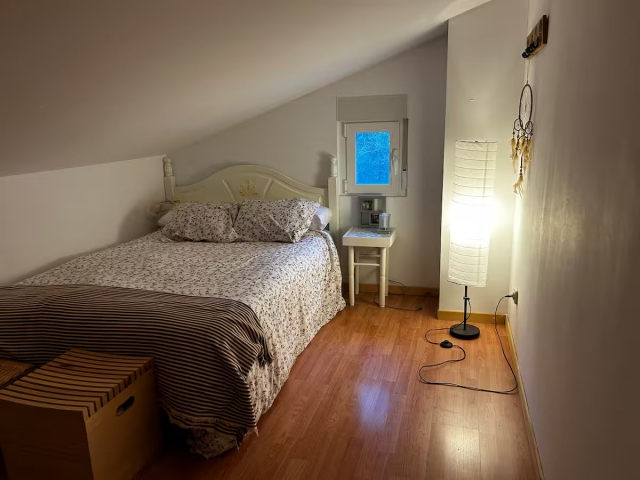 Dormitorio en la buhardilla 