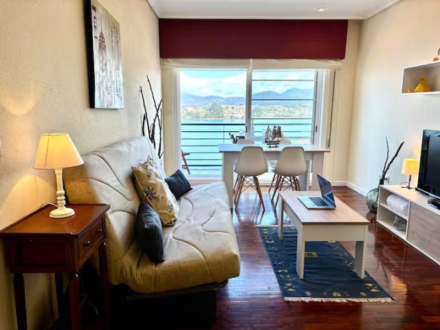 Sala amplia con salida