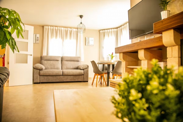 Sala de estar con sillones