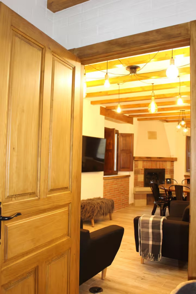 Sala de estar desde fuera