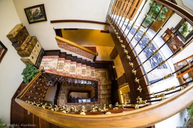 Escaleras del alojamiento