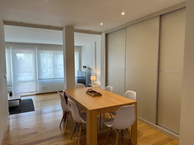 Comedor junto a la sala
