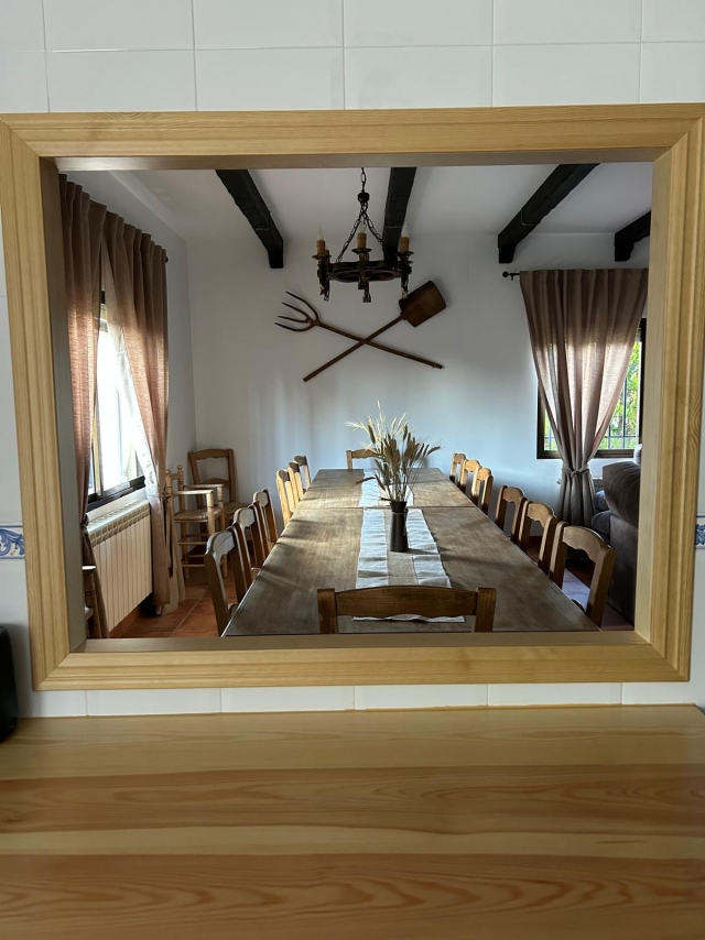 Cocina con zona office