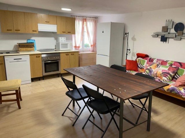 salon comedor y cocina