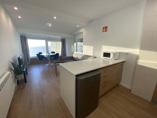 Sala desde la cocina