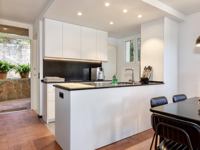 Cocina americana blanca 