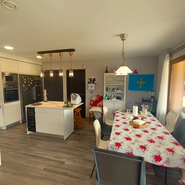 Cocina americana con isla