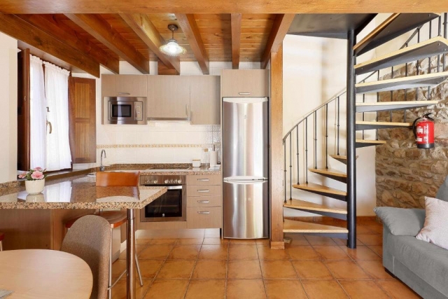 Cocina amplia 